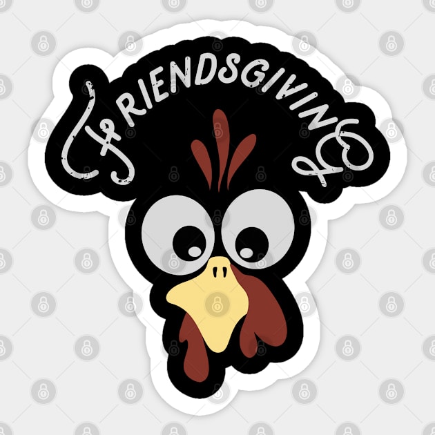 Friendsgiving Sticker by pokymike